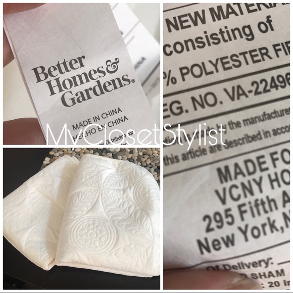 2 Pillow Set MATELASSE Pillowcase Shams Standard Cases white 2PC Set Bedroom bed - Picture 6 of 7